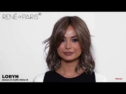 Load video: Loryn Wig by Rene of Paris - Extended Lace Front Wide Mono Part Heat Friendly