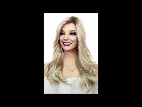 Load video: Amber Large Wig by Jon Renau - Lace Front Mono Long Synthetic