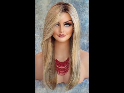Load video: Zara Petite Wig by Jon Renau - Petite Lace Front Mono Synthetic