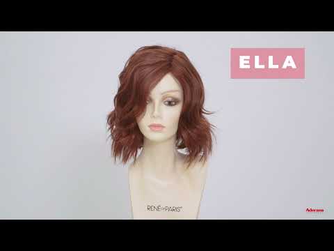 Load video: Ella | Rene of Paris | Lace Front | Avg | Color Choice | Synthetic Wig