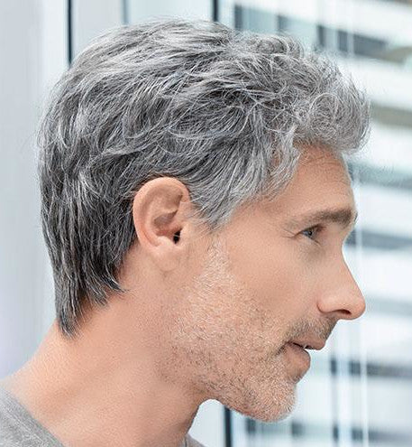 Justin - HairforMANce - Ellen Wille Wigs - Side view