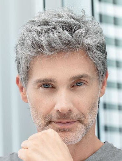 Justin - HairforMANce - Ellen Wille Wigs - Front view