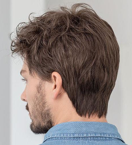 Justin - HairforMANce - Ellen Wille Wigs - Rear view