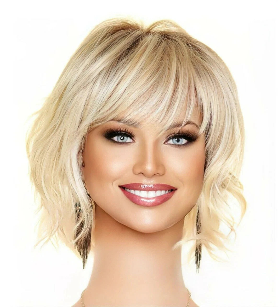New Wave Wig by TressAllure - Lace Front Mono Top Heat-Friendly