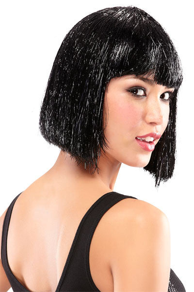 Tinsel Town Wig by Jon Renau - Traditional Cap Holographic Tinsel