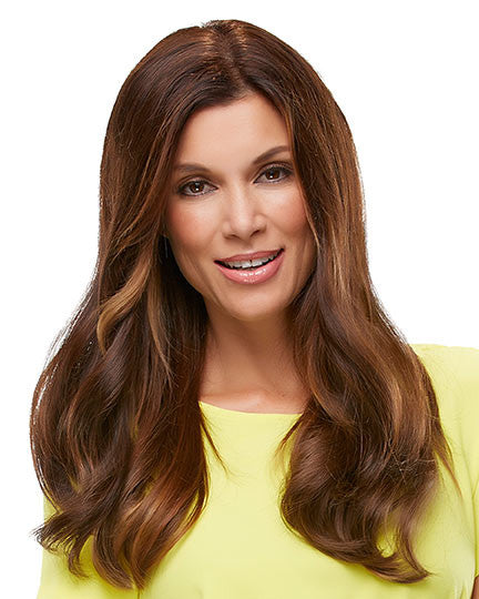 Top Form HH 18" Topper by Jon Renau - Double Mono Remy Hair