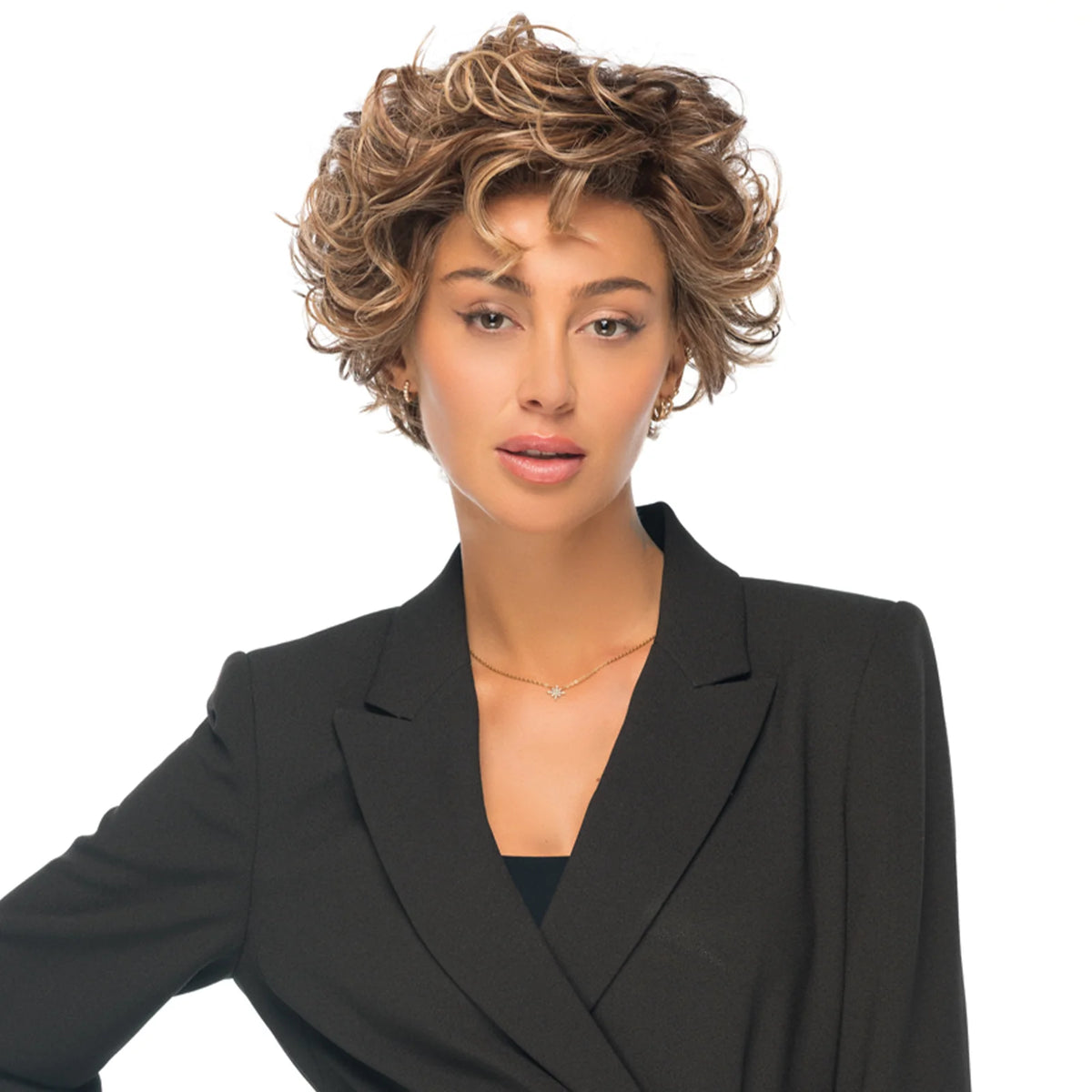 Twisted Pixie Wig by TressAllure - Lace Front Mono Top Heat-Friendly