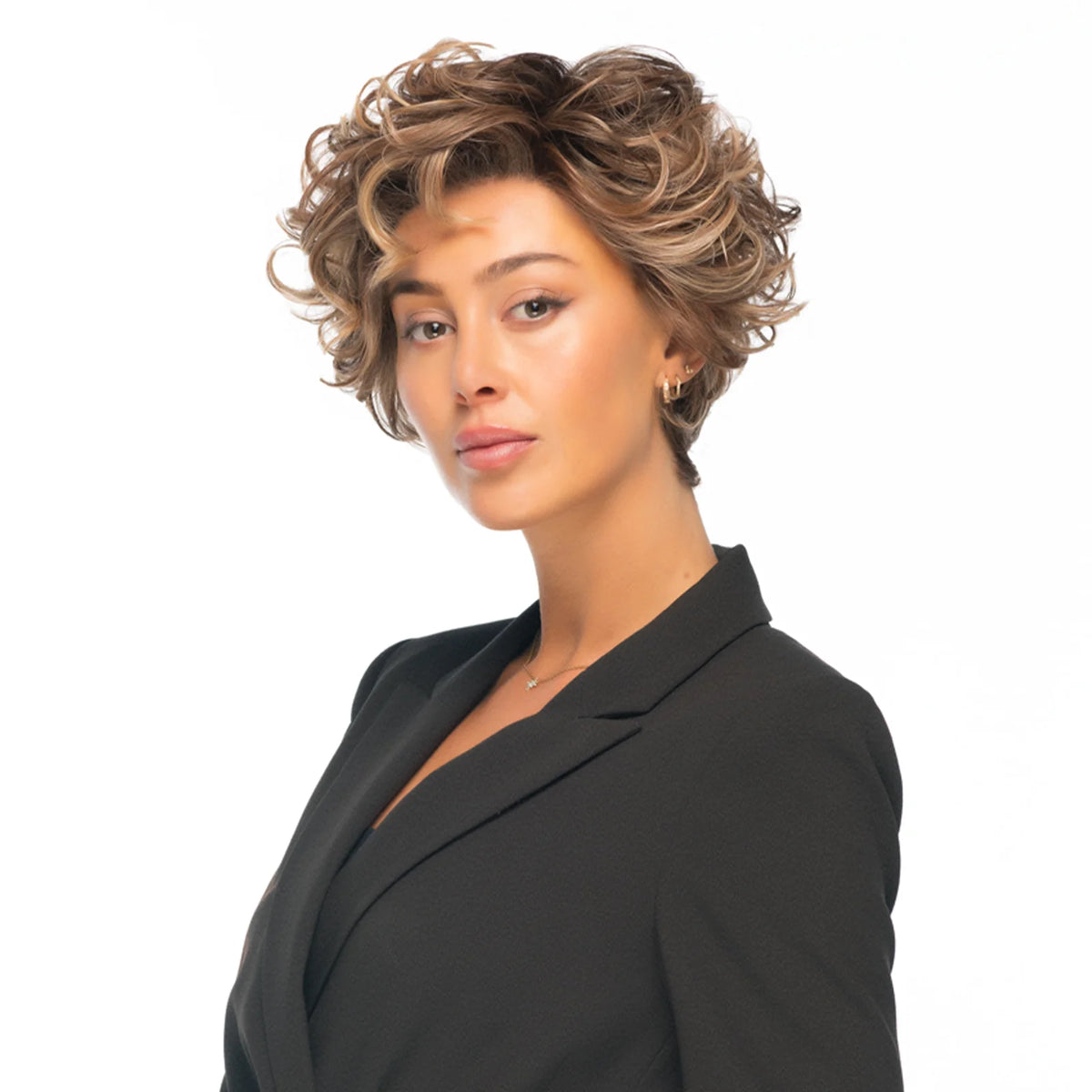 Twisted Pixie Wig by TressAllure - Lace Front Mono Top Heat-Friendly
