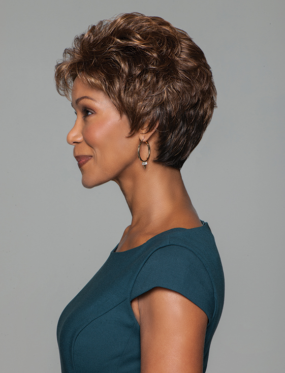 Cheer Wig by Gabor - Short Layered Synthetic Average Cap
