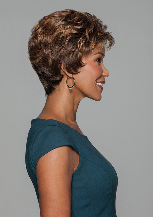 Cheer Wig by Gabor - Short Layered Synthetic Average Cap